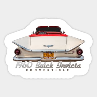 1960 Buick Invicta Convertible Sticker